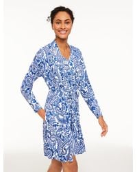 Talbots - X Soma Cool Nights Short Robe - Lyst