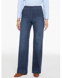 Talbots - Trouser Pull-on Travel Jeans - Lyst