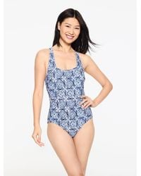 Aqua Club - Scoop Neck One-piece Swimsuit - Lyst