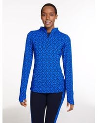 Talbots - Performance Compression Half-zip Pullover Sweater - Lyst