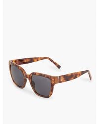 Talbots - Charlotte Tortoiseshell Sunglasses - Lyst