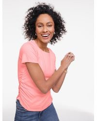 Talbots - Jacquard Knit Crewneck Top - Lyst