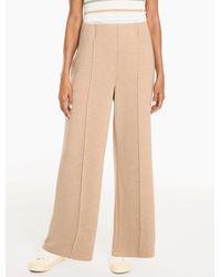 Talbots - Airknit Stretch Hollywood Waist Wide Leg Pants - Lyst