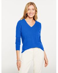 Talbots - Cashmere V-neck Sweater - Lyst