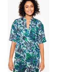 Aqua Club - Gauze Popover Shirt Shirt Cover-up - Lyst