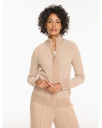 Talbots - Open Stitch Sweater Jacket - Lyst