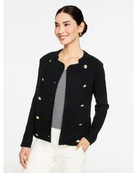 Talbots - Texture Stitch Double Breasted Jacket - Lyst
