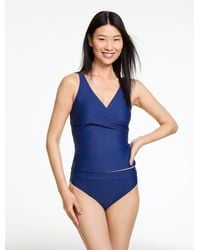 Aqua Club - Faux Wrap Tankini - Lyst