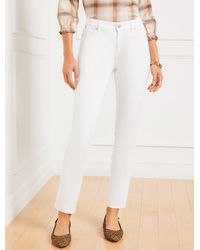 Talbots - Slim Ankle Jeans - Lyst
