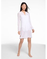 Aqua Club - Tunic Top Cover-up - Lyst