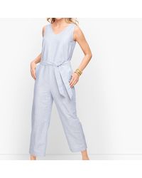 talbots black jumpsuit