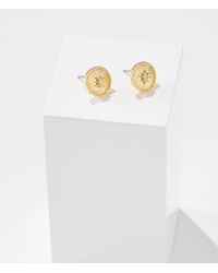 Talbots - Deco Heirloom Stud Earrings - Lyst