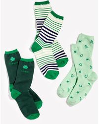 Talbots - St. Patty's Trouser Socks 3 Pack Gift Set - Lyst