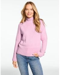 Talbots - Mockneck Sweater - Lyst