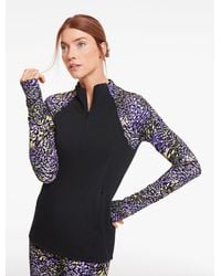 Talbots - Performance Compression Half-zip Pullover Sweater - Lyst