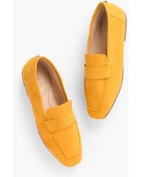 Talbots - Audrey Suede Loafers - Lyst