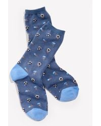 Talbots - Ditsy Blooms Trouser Socks - Lyst