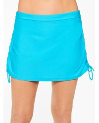 Aqua Club - Cinch Swim Skirt - Lyst