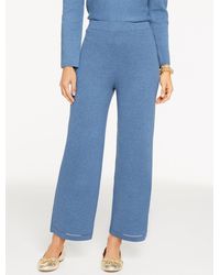 Talbots - Straight Leg Sweater Studio Pants - Lyst