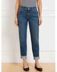 Talbots - Everyday Relaxed Leg Jeans - Lyst