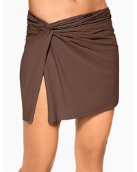 Talbots - Profile By Gottex® Twist Front Cover-up Swim Skirt - Lyst