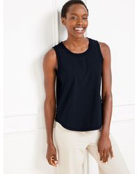 Talbots - Lightweight Woven Stretch Tank Top - Lyst