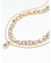 Talbots - Glamorous Layer Necklace - Lyst