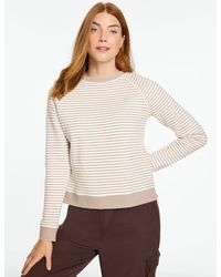 Talbots - Cozy Fleece Crewneck Sweater Pullover - Lyst