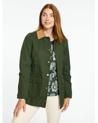 Talbots - Coated Cotton Barn Jacket - Lyst