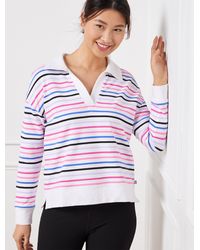 Talbots - Cozy Crush Johnny Collar Pullover Sweater - Lyst