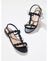Talbots - Keri Dot Vachetta Sandals - Lyst