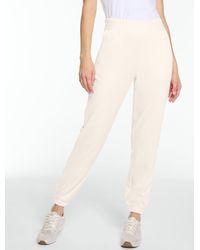 Talbots - Sky Lounge Velour Sparkle Jogger Pants - Lyst