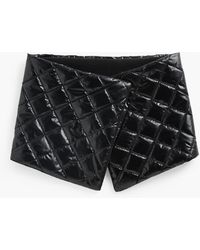 Talbots - Quilted Puffer Collar Scarf - Lyst