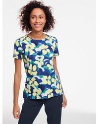 Talbots - Supersoft Jersey Short Sleeve T-shirt - Lyst