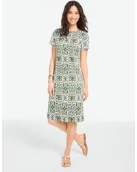 Talbots - Effortless Jersey Shift Dress - Lyst