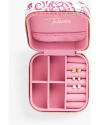 Talbots - Floral Jewelry Case & Stud Earring Set - Lyst