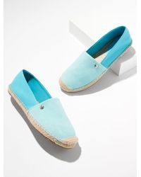 Talbots - Izzy Suede Espadrille Flats - Lyst