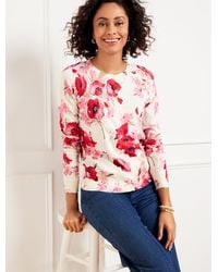 Talbots - Charming Cardigan Sweater - Lyst