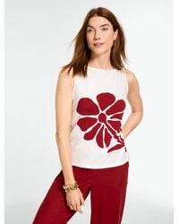 Talbots - Bateau Neck Tank Top - Lyst