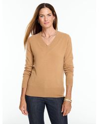 Talbots - Cashmere V-neck Sweater - Lyst