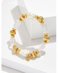 Talbots - Crystal Keepsake Stretch Bracelet - Lyst
