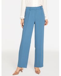 Talbots - Straight Leg Polished Crepe Pants - Lyst