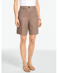 Talbots - Classic Linen Shorts - Lyst