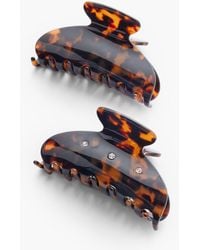 Talbots - Tortoiseshell Hair Clip Set - Lyst