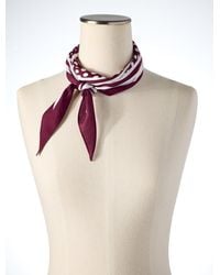Talbots - Mystic Dot Diamond Scarf - Lyst
