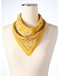Talbots - Boho Bandana Neckerchief - Lyst