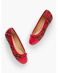 Talbots - Blair Cap Toe Ballet Flats - Lyst