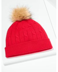 Talbots - Soft Cable Knit Beanie - Lyst