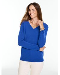 Talbots - Cashmere V-neck Sweater - Lyst