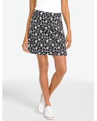 Talbots - Sunny Floral Jacquard Skort - Lyst